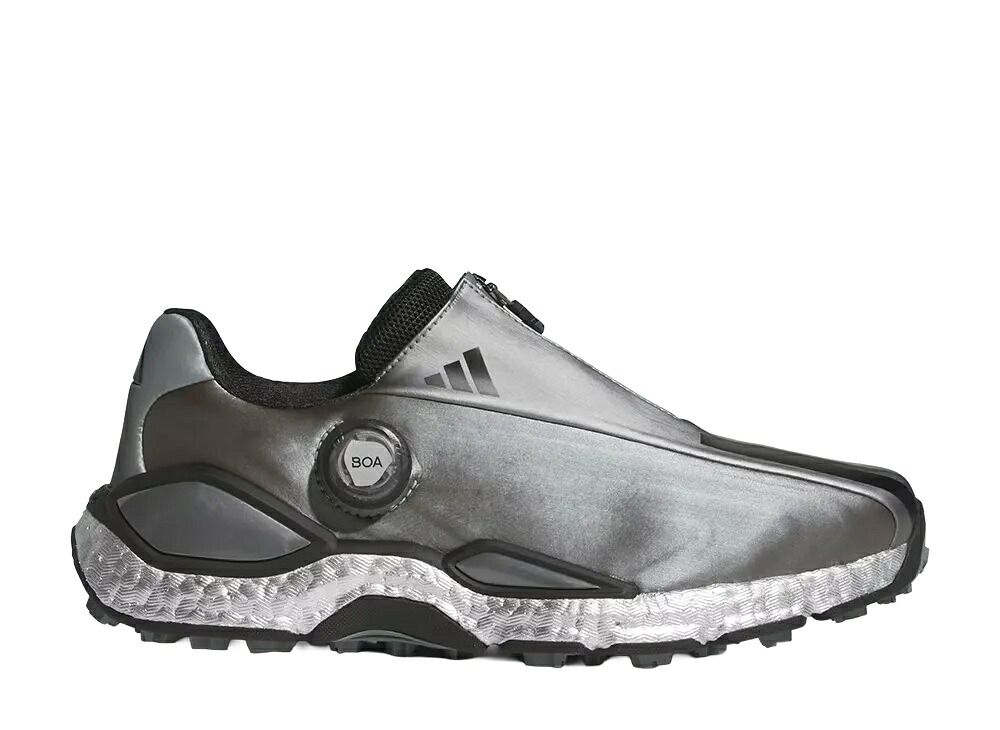 \1000円OFFクーポン発行/adidas アディダス コードカオス27 ボア スパイクレス ゴルフ アイアンメタリック/コアブラック アディダス KI5741 メンズ スニーカー ランニングシューズ 21SN-KI5741|セレクトショップFrenz