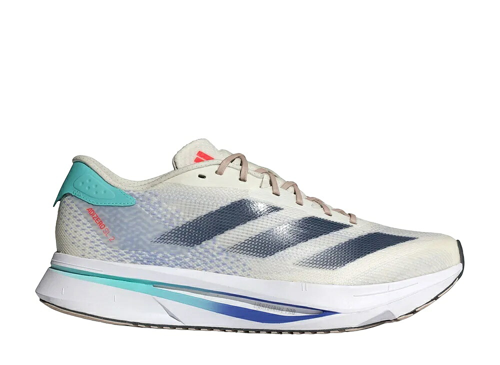 ＼1000円OFFクーポン発行／adidas アディダス アディゼロ SL2 ランニング オフホワイト/オーロラインク/フラッシュアクア アディダス IF6753 メンズ スニーカー ランニングシューズ 21SN-IF6753｜セレクトショップFrenz