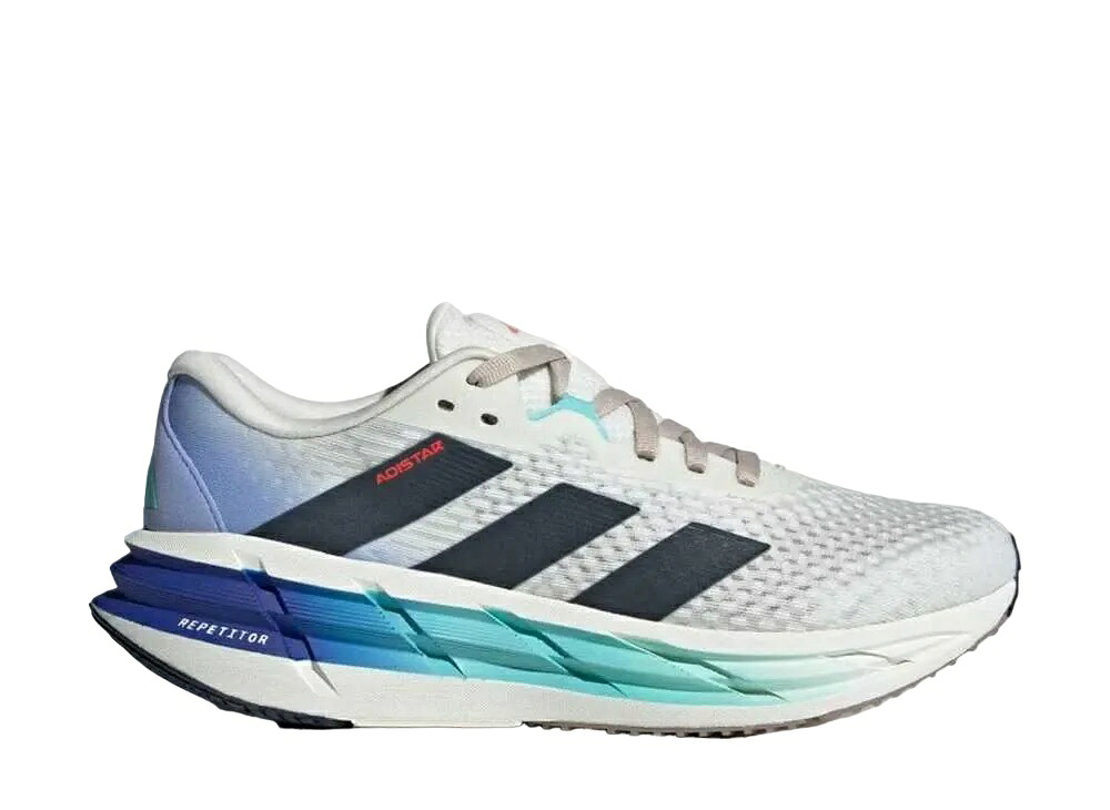 \1000円OFFクーポン発行/adidas アディダス アディスター3 ランニング ニューヨーク オフホワイト/オーロラインク/フラッシュアクア アディダス ID6169 メンズ スニーカー ランニングシューズ 21SN-ID6169|セレクトショップFrenz