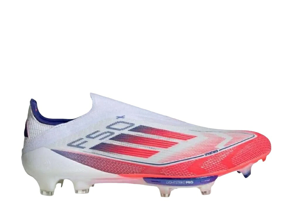 ＼1000円OFFクーポン発行／adidas アディダス F50+ FG フットウェアホワイト/ソーラーレッド/ルシッドブルー アディダス IF1276 メンズ スニーカー ランニングシューズ 21SN-IF1276｜セレクトショップFrenz
