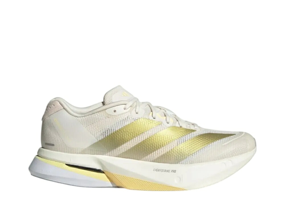 ＼1000円OFFクーポン発行／adidas アディダス ウィメンズ アディゼロ ボストン13 チョークホワイト/ゴールドメタリック/オレンジティント アディダス JS4952 ウィメンズ レディース スニーカー ランニングシューズ 21SN-JS4952｜セレクトショップFrenz 43,030円