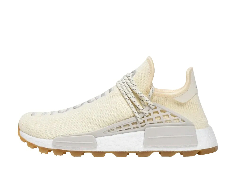 ＼1000円OFFクーポン発行／adidas ファレル・ウィリアムス &times; アディダス NMD HU トレイル ホワイト アディダス EG7737 メンズ スニーカー ランニングシューズ 21SN-EG7737｜セレクトショップFrenz