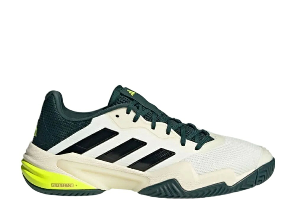 \1000円OFFクーポン発行/adidas アディダス バリケード13 テニス オフホワイト/コアブラック/パウダーティール アディダス JH5129 メンズ スニーカー ランニングシューズ 21SN-JH5129|セレクトショップFrenz