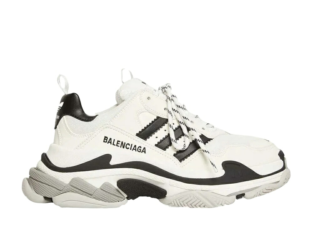 ＼1000円OFFクーポン発行／adidas アディダス &times; バレンシアガ トリプルS ホワイト アディダス 710021W2ZB19112 メンズ スニーカー ランニングシューズ 21SN-710021W2ZB19112｜セレクトショップFrenz