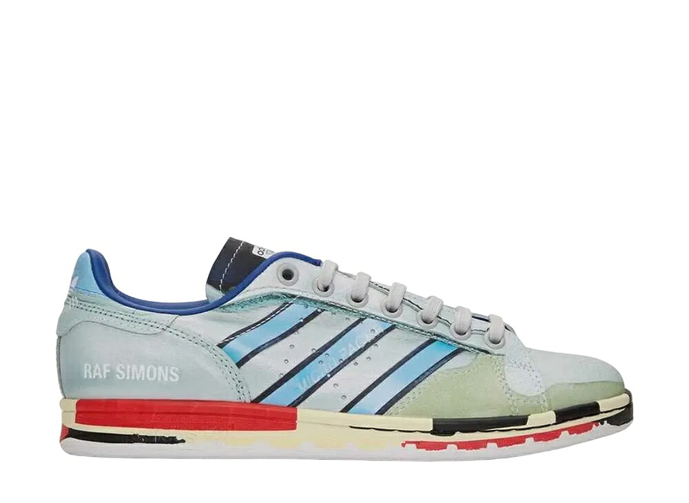 \1000円OFFクーポン発行/adidas ラフ シモンズ × アディダス マイクロペーサー スタンスミス シルバー メタリック/レッド アディダス EE7950 メンズ スニーカー ランニングシューズ 21SN-EE7950|セレクトショップFrenz