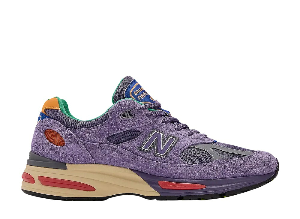 \1000円OFFクーポン発行/New Balance サレへベンバリー × ニューバランス 991V2 パープルハート/マルドグレープ/ノーティカルブルー ニューバランス U991SB2 メンズ スニーカー ランニングシューズ 21SN-U991SB2|セレクトショップFrenz
