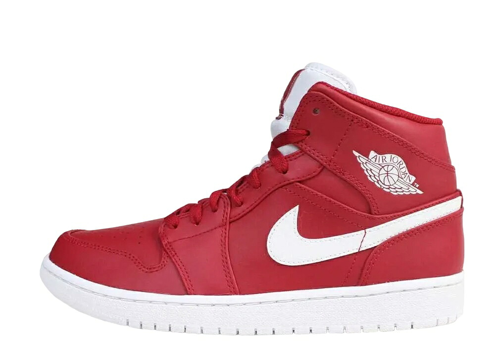 \1000円OFFクーポン発行/Nike ナイキ エアジョーダン1 ミッド ジム レッド ホワイト ナイキ 554724-600 メンズ スニーカー ランニングシューズ 21SN-554724-600|セレクトショップFrenz