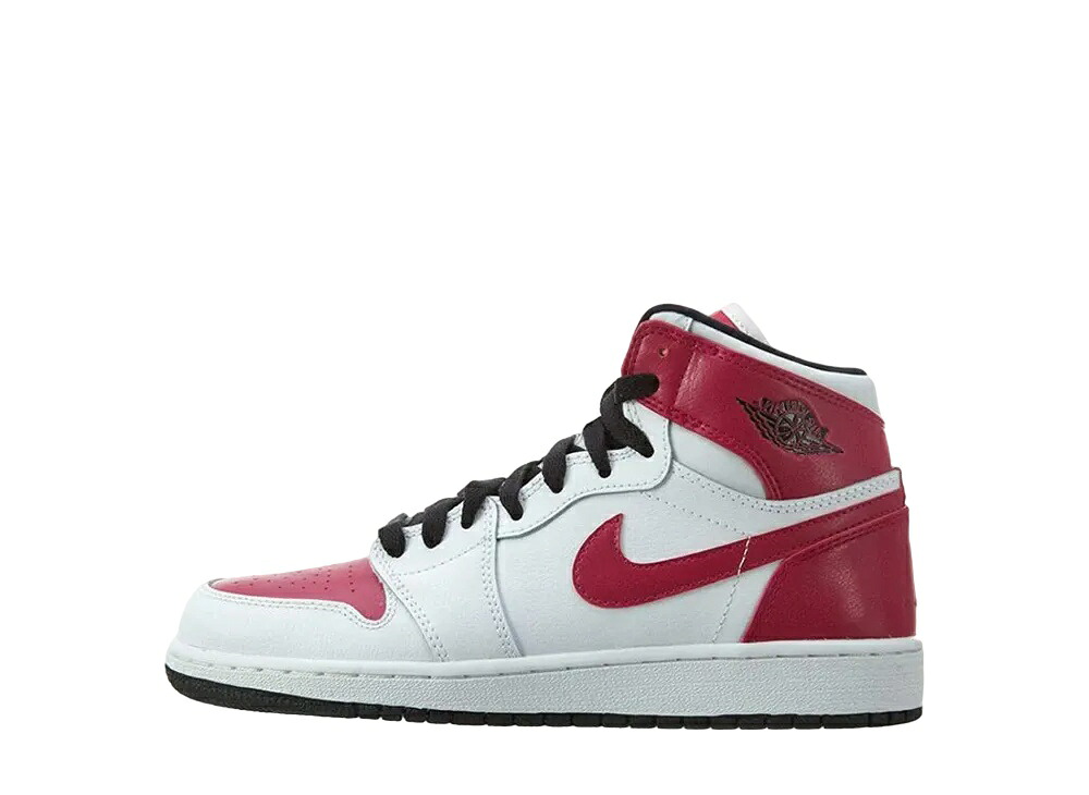 \1000円OFFクーポン発行/Nike ナイキ GS エアジョーダン1 レトロ ハイ ホワイト スポーツ フクシャ ナイキ 332148-108 大人も履ける キッズモデル ウィメンズ レディース スニーカー ランニングシューズ キッズスニーカー ベビーシューズ 21SN-332148-108|セレクトショップFrenz