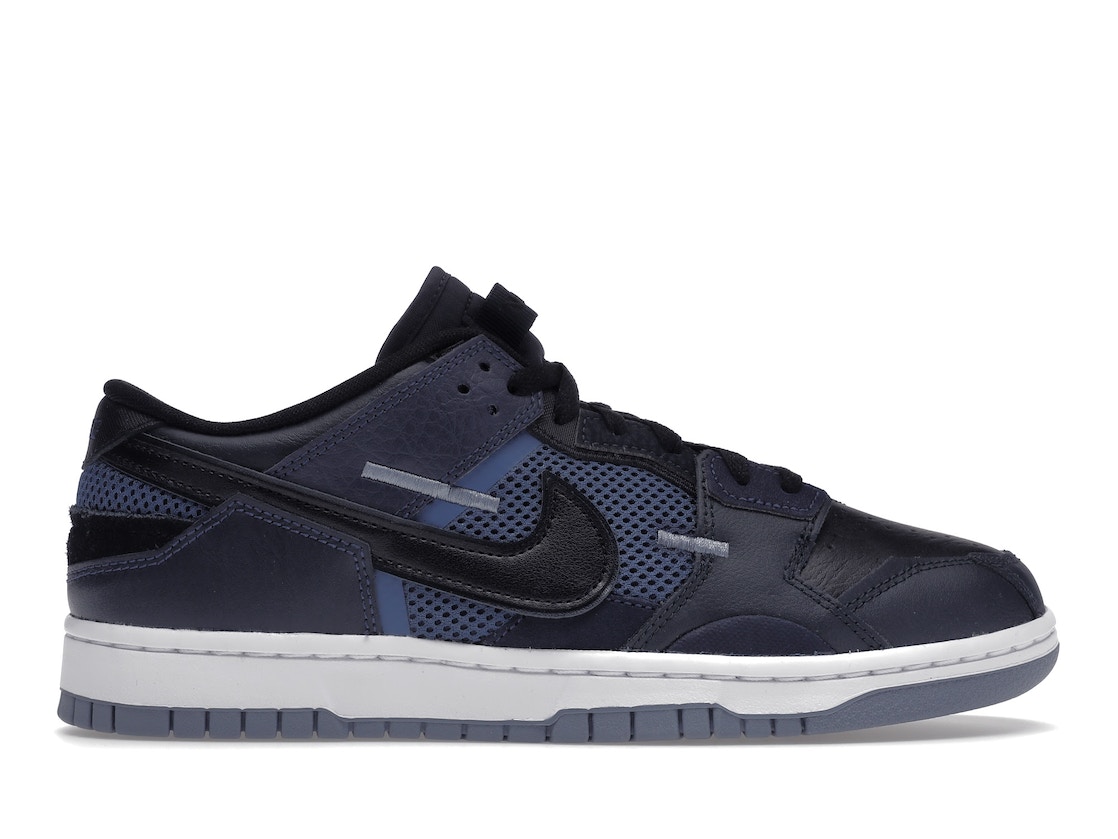 Nike Dunk Low Scrap Black Navy ナイキ ダンク ロー スクラップ DH7450-400 メンズ スニーカー ランニングシューズ 19SX-20220929152006-089-009