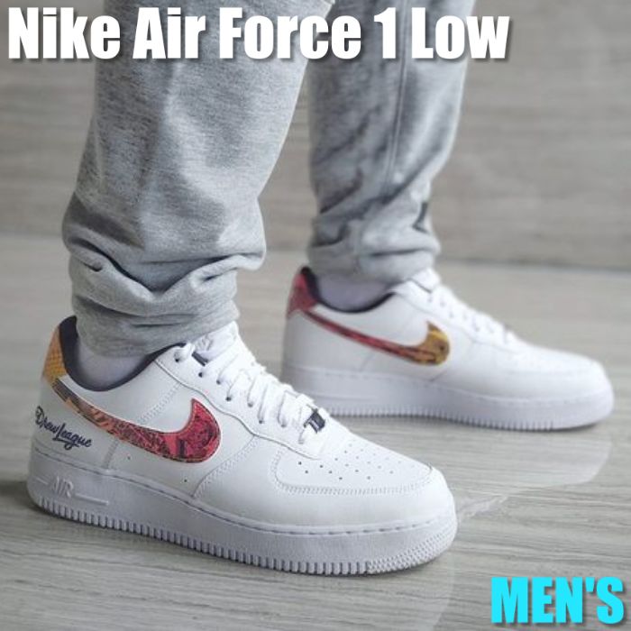 【今だけ500円割引クーポンあり!!】Nike ドリュー リーグ × ナイキ エア フォース 1 ロー (2021) Nike Air Force 1 Low “Drew League (2021)“ ナイキ ドリュー リーグ エア フォース 1 ロー DM7578-100 メンズ スニーカー ランニングシューズ 19SX-20220913235140-017