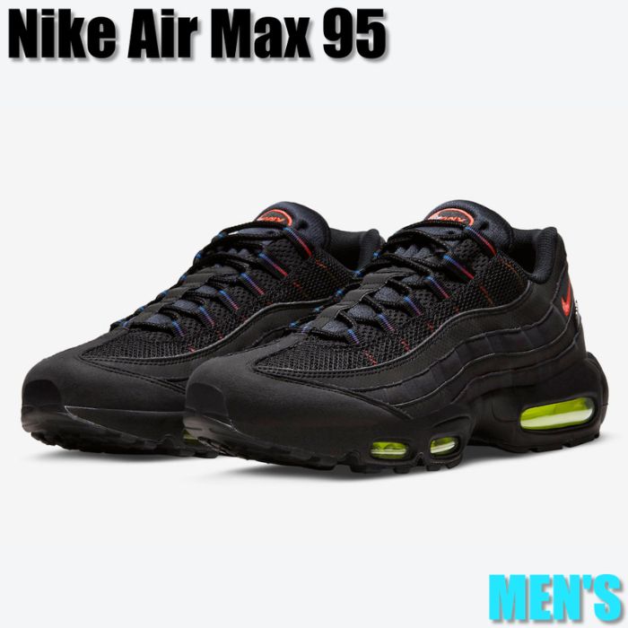 【今だけ500円割引クーポンあり!!】発行中!!Nike ナイキ エア マックス 95 “ブラック/ボルト クリムゾン“ Nike Air Max 95 “Black Reflective Volt“ ナイキ エア マックス 95 DR8604-001 メンズ スニーカー ランニングシューズ 19SX-20220913235140-034