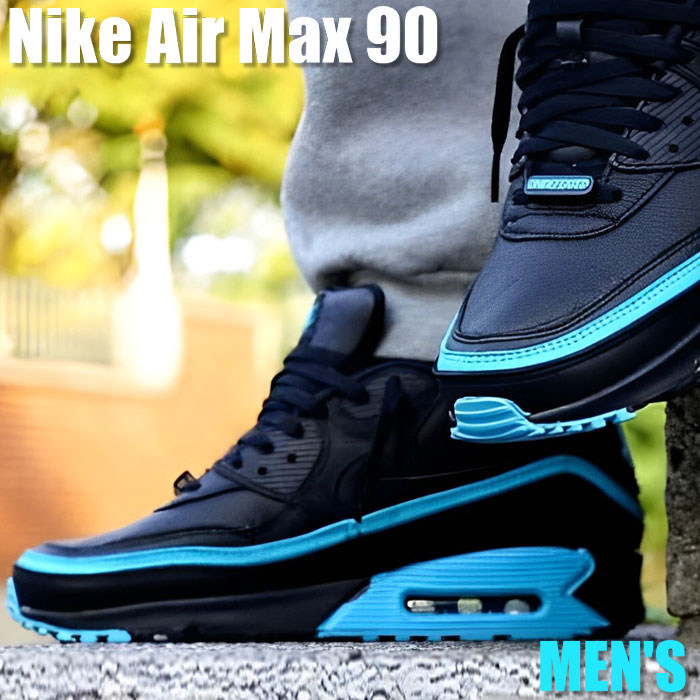 楽天市場】NIKE ナイキ UNDEFEATED X AIR MAX 90 'BLACK BLUE