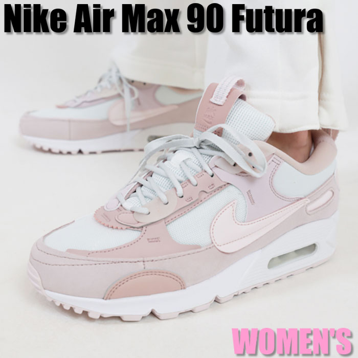 【百貨店大売り出し】1000円引き換え証書き著す！Nike Nike Air Max 90 Futura Summit White Barely Rose (Women\u0027s) ナイキ DM9922-104 エア湖 マックス 90 フューチュラ 19SX-20220917093808-048