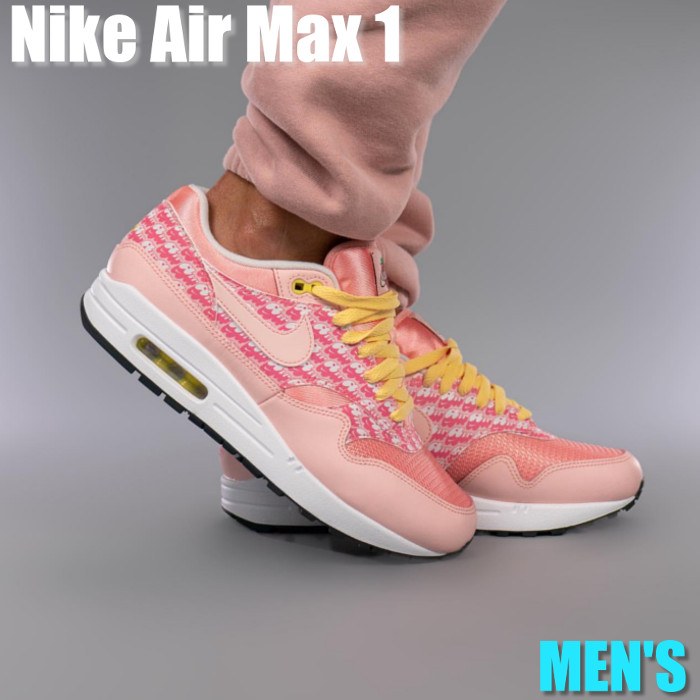 【今だけ500円銀行割引クーポン券あり!!】Nike ナイキ エア湖マックス1 “サクラ色 レモン水“ Nike Air Max 1 “Strawberry Lemonade (2020)“ ナイキ エア湖マックス 1 CJ0609-600 メンズ スニーカー 駈けっくらシューズ 19SX-20220922175410-009