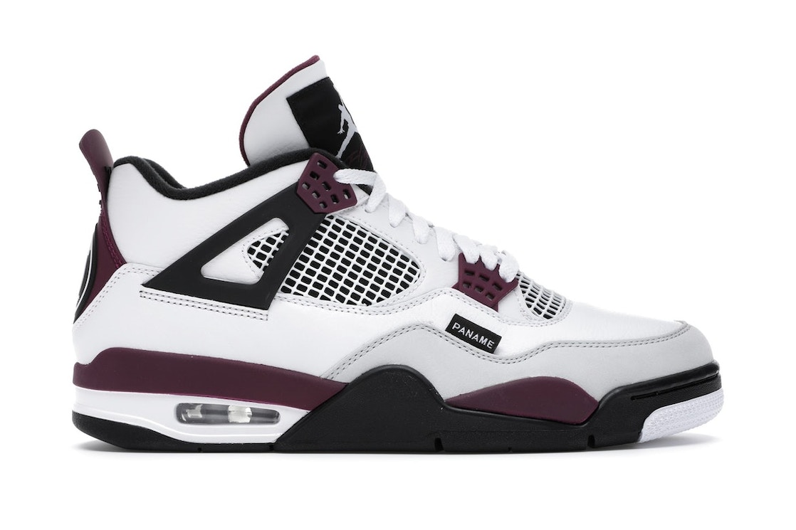 【百貨店大売り出し】1000円引き換え証ふり出し！Jordan 光の都市サンジェルマン×ナイキ エアジョーダン4 レトロ “白いこと/ボルドーワイン“ Jordan 4 Retro “PSG Paris Saint-Germain“ Jordan 光の都市サンジェルマン×ナイキ エアジョーダン4 レトロ CZ5624-100 メンズ スニーカー