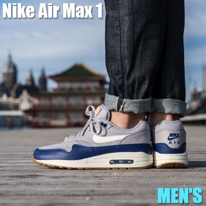 【今だけ500円割引クーポンあり!!】Nike ナイキ エア マックス 1 “アトモスフィア グレー/ディープ ロイヤル ブルー“ Nike Air Max 1 “Atmosphere Grey Deep Royal Blue“ ナイキ エア マックス 1 AH8145-008 メンズ スニーカー ランニングシューズ|セレクトショップFrenz