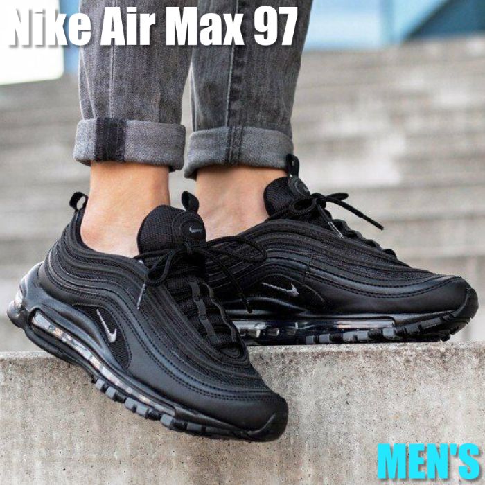 ＼1000円OFFクーポン発行／Nike ナイキ エア マックス 97 “トリプル ブラック“ Nike Air Max 97 “Triple Black“ ナイキ エア マックス 97 BQ4567-001 メンズ スニーカー ランニングシューズ 19SX-20220926163306-033
