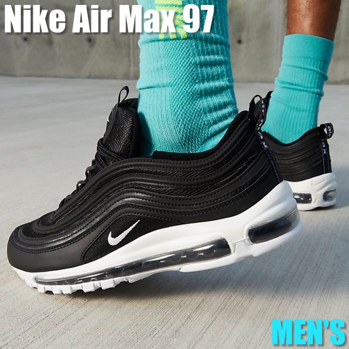 【百貨店大売り出し】1000円クーポン券振り出し！Nike ナイキ エア湖マックス97 “黒いこと/白いこと“ Nike Air Max 97 “Black White“ ナイキ エア湖マックス97 921826-001 メンズ スニーカー 駈けっくらシューズ 19SX-20220926163306-035