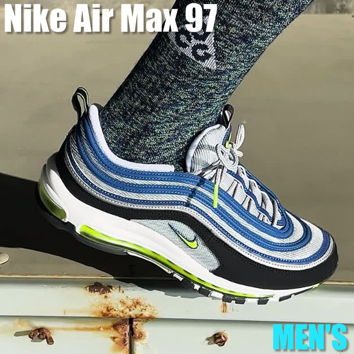 今だけ【1000円クーポン】発行中!!Nike Nike Air Max 97 Metallic Silver Chlorine Blue ナイキ エアマックス 97 DM0028-001 メンズ スニーカー ランニングシューズ 19SX-20220927143221-010