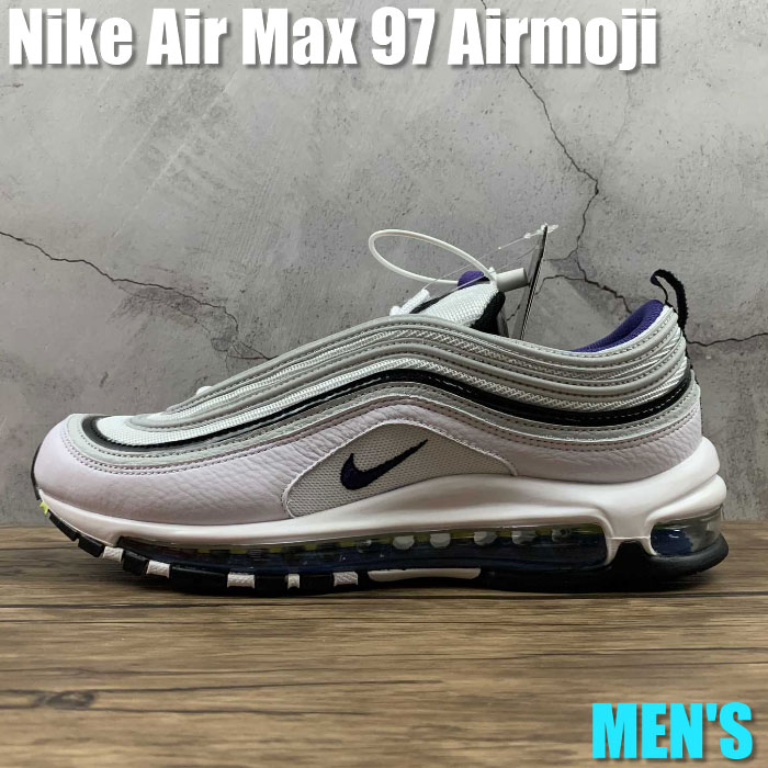 【百貨店大売り出し】1000円クーポン券振り出し！Nike ナイキ エア湖マックス97 “顔文字記号(かおもじ)“ Nike Air Max 97 “Airmoji“ ナイキ エア湖マックス97 DD9598-100 メンズ スニーカー 駈けっくらシューズ 19SX-20220927143221-039