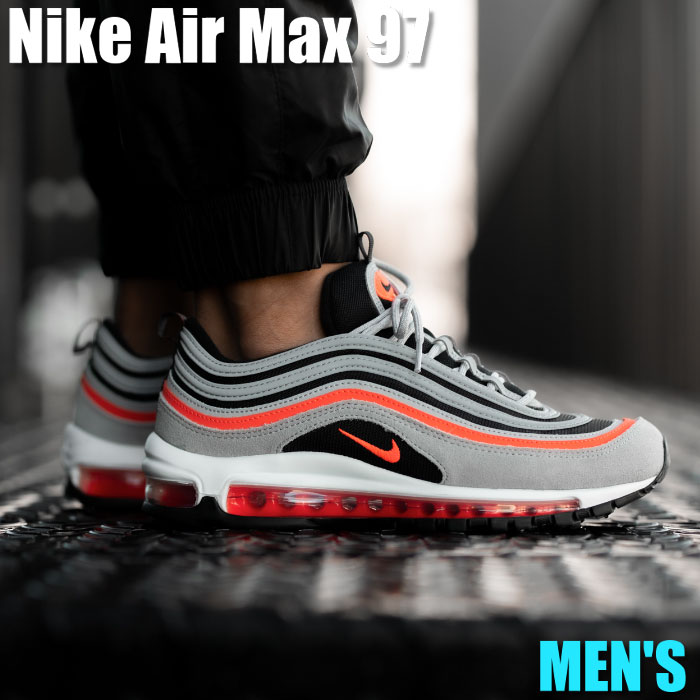 【百貨店大売り出し】1000円引き換え証ふり出し！Nike ナイキ 大気圏マックス97 “ラディアンレッド“ Nike Air Max 97 “Wolf Grey Radiant Red“ ナイキ 大気圏マックス97 DB4611-002 メンズ スニーカー 駈けっくらシューズ 19SX-20220927143221-040