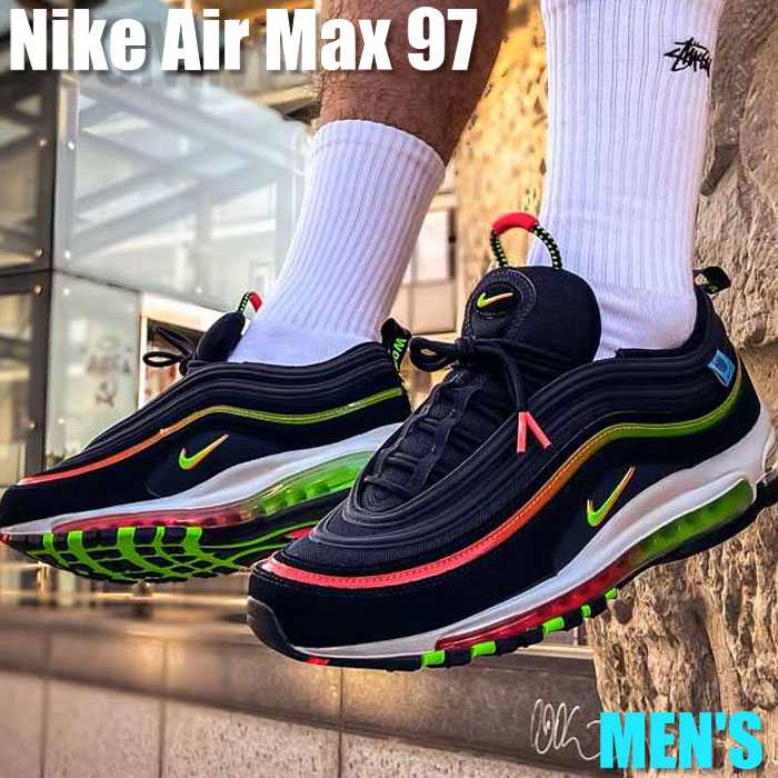 【今だけ500円割引クーポンあり!!】Nike ナイキ エア マックス 97 “ワールドワイド ブラック“ Nike Air Max 97 “Worldwide Black“ ナイキ エア マックス 97 CZ5607-001 メンズ スニーカー ランニングシューズ 19SX-20220927143221-051