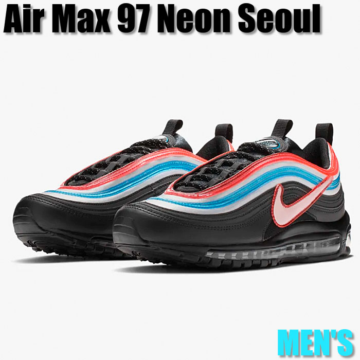 ＼1000円OFFクーポン発行／Nike ナイキ エアマックス97 “ネオン ソウル“ Nike Air Max 97 “Neon Seoul“ ナイキ エアマックス97 CI1503-001 メンズ スニーカー ランニングシューズ 19SX-20220927143221-053