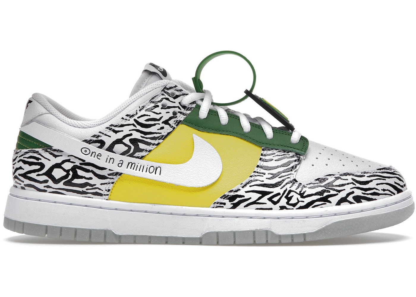 【今だけ500円割引クーポンあり!!】Nike ナイキ ダンク ロー ドーレンベッカー ゾエ “ホワイト/ブラック グリーン イエロー“ Nike Dunk Low “Doernbecher Zoe“ ナイキ ナイキ ダンク ロー ドーレンベッカー ゾエ DR7305-100 メンズ スニーカー ランニングシューズ|セレクトショップFrenz