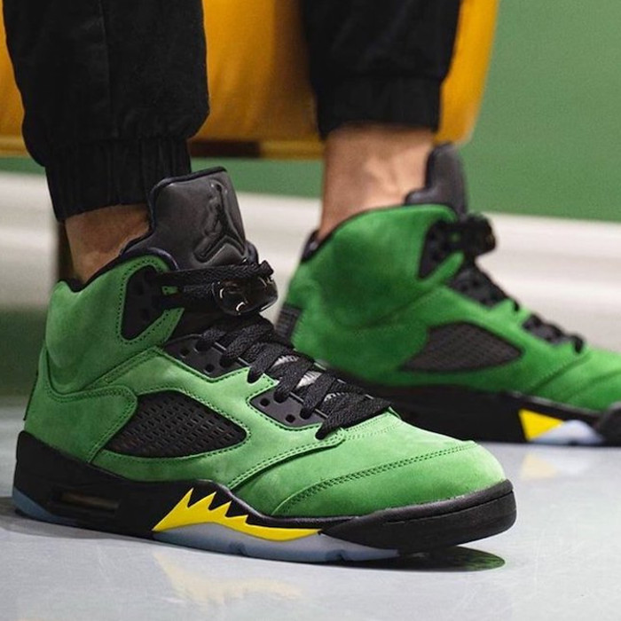 【百貨店大売り出し】1000円クーポン券ふり出し！Jordan ナイキ エアジョーダン5 オレゴン・ダックス Jordan 5 Retro “SE Oregon“ Jordan ナイキ エアジョーダン5 オレゴン・ダックス CK6631-307 メンズ スニーカー 駈けっくらシューズ 19SX-20220930223936-054