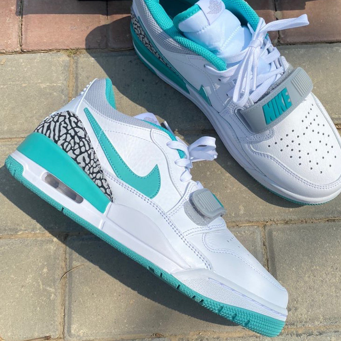 【今だけ500円割引クーポンあり!!】Jordan Jordan Legacy 312 Low White Turquois Jordan ナイキ エアジョーダン レガシー 312 ロー CD7069-130 メンズ スニーカー ランニングシューズ 19SX-20220930223936-099