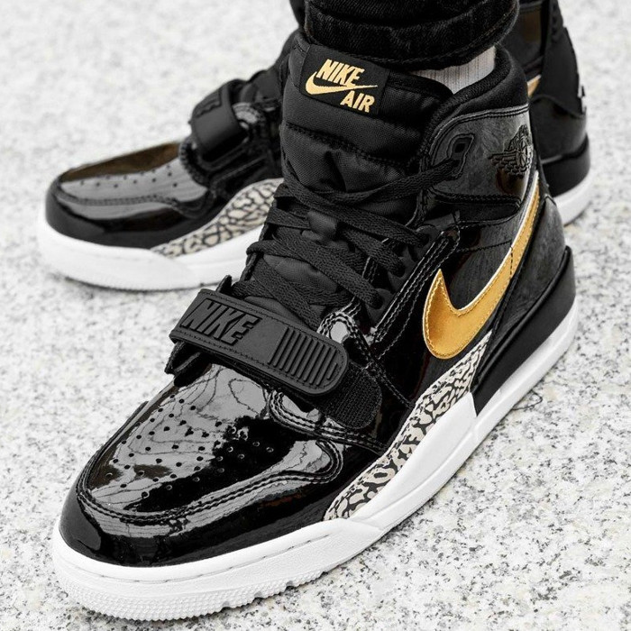 \1000円OFFクーポン発行/Jordan ナイキ エアジョーダン レガシー312 “ブラック ゴールド パテント“ Jordan Legacy 312 “Black Gold Patent“ Jordan ナイキ ジョーダンレガシー312 AV3922-007 メンズ スニーカー ランニングシューズ 19SX-20220930223936-109|セレクトショップFrenz