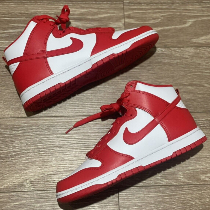 【今だけ500円割引クーポンあり!!】Nike ナイキ ダンク ハイ “チャンピオンシップ ホワイト アンド レッド“ Nike Dunk High “Championship White Red“ ナイキ ナイキ ダンク ハイ DD1399-106 メンズ スニーカー ランニングシューズ 19SX-20220930230657-026