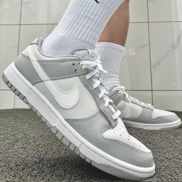【今だけ500円割引クーポンあり!!】Nike ナイキ ダンク ロー “グレー“ Nike Dunk Low “Two Tone Grey“ ナイキ ナイキ ダンク ロー グレー DJ6188-001 メンズ スニーカー ランニングシューズ 19SX-20220930230657-079