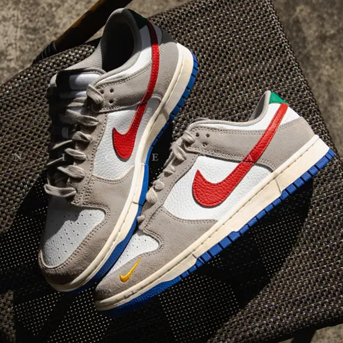 【今だけ500円銀行割引引き換え証あり!!】Nike ナイキ ダンク 置き目 “ともし火 アイアン 櫂“ Nike Dunk Low “Light Iron Ore Red Blue“ ナイキ ナイキ ダンク 置き目 ともし火 アイアン 櫂 DV3497-001 メンズ スニーカー 駈けっくらシューズ 19SX-20220930230657-096