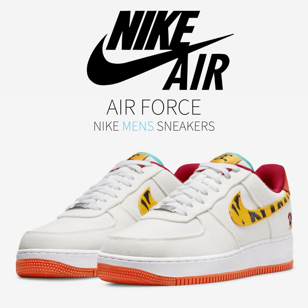 【今だけ500円割引クーポンあり!!】Nike ナイキ エアフォース1 '07 LV8 イヤー オブ ザ タイガー “ユニバーシティ ゴールド/ホワイト ジムレッド ブラック“ Nike Air Force 1 Low '07 LX “Year of the Tiger“ ナイキ エアフォース1 '07 LV8 イヤー オブ ザ タイガー|セレクトショップFrenz