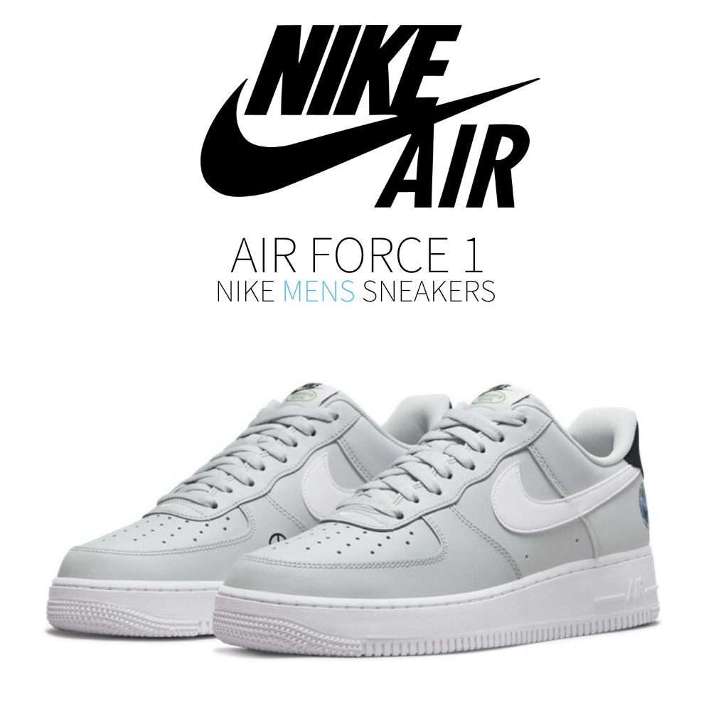 ＼1000円OFFクーポン券ふり出し／Nike ナイキ 空軍1 置き目 “ハブアナイキデイアース“ Nike Air Force 1 Low “Have a Nike Day Earth“ ナイキ 空軍1 置き目 DM0118-001 メンズ スニーカー 駈けっくらシューズ 19SX-20221010201623-016 メンズ靴-靴