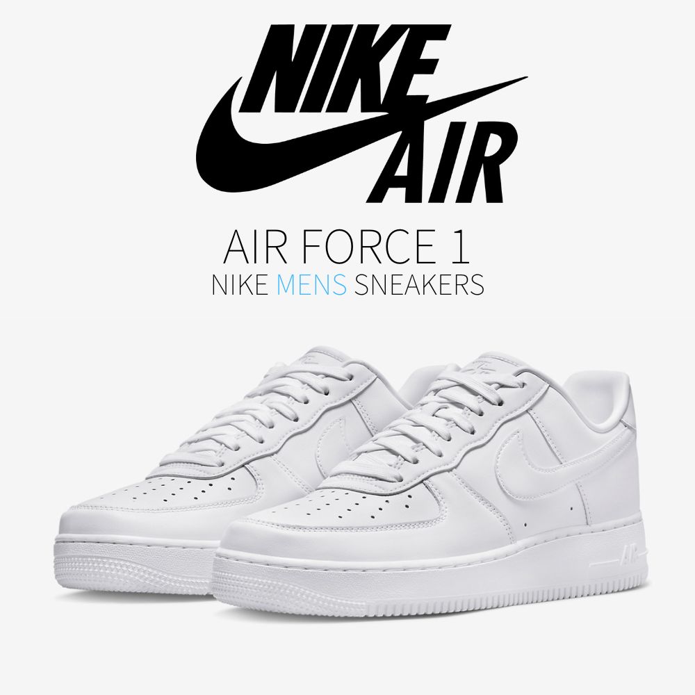 【百貨店大売り出し】1000円クーポン券振り出し！Nike ナイキ 空軍1 置き目 07 “生新しい“ Nike Air Force 1 Low \u002707 “Fresh White“ ナイキ 空軍1 置き目 07 DM0211-100 メンズ スニーカー 駈けっくらシューズ 19SX-20221010201623-030