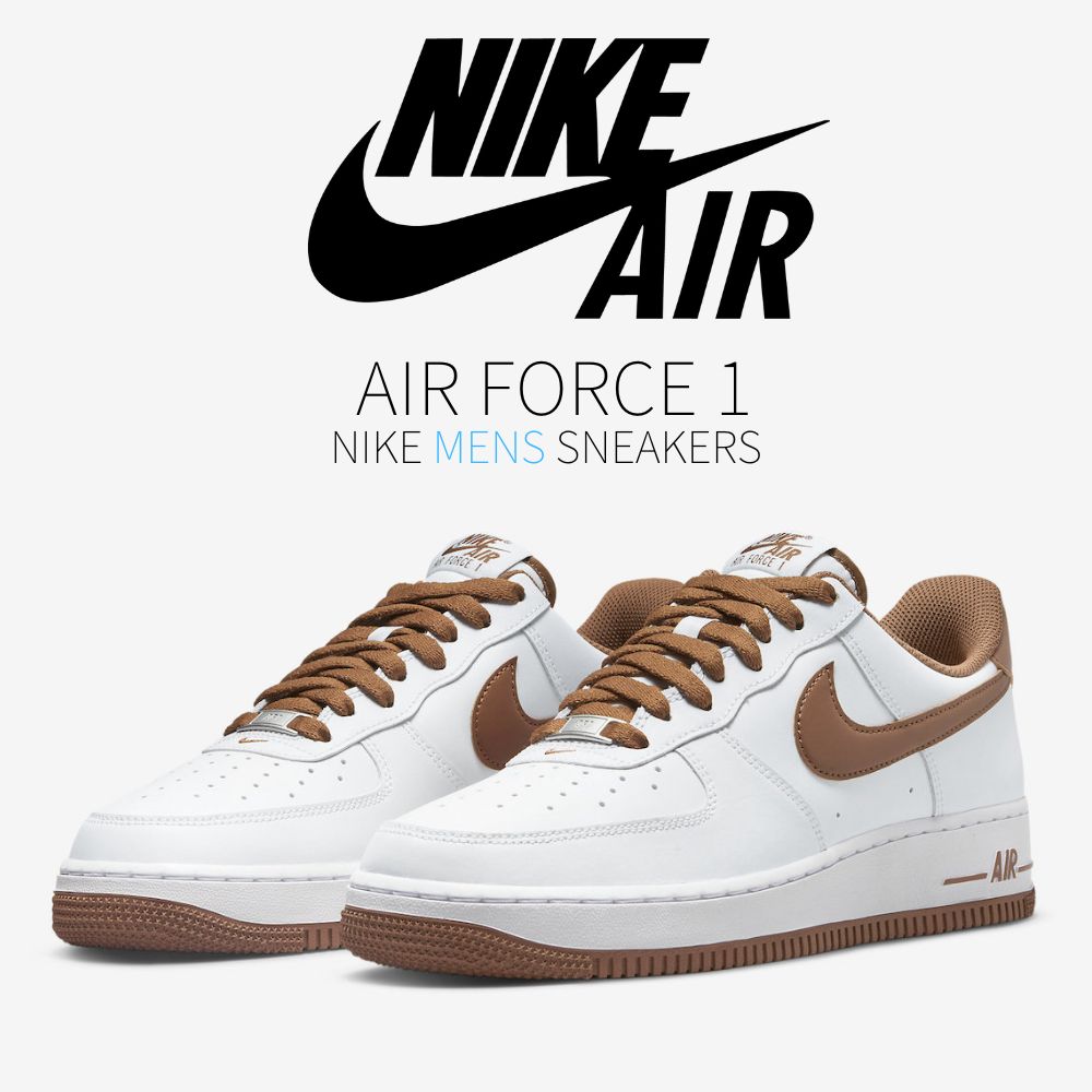 楽天市場】NIKE AIR FORCE 1 07 white/pecan-wht dh7561-100