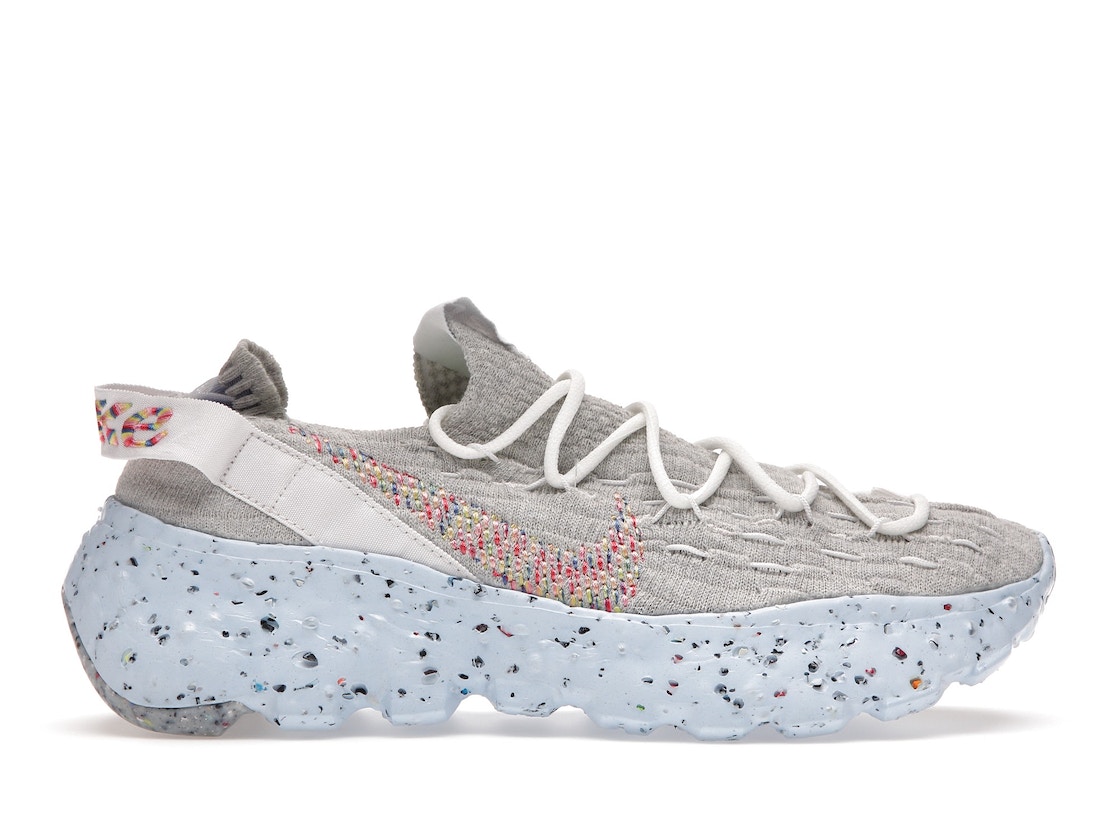 【百貨店大売り出し】1000円クーポン券ふり出し！Nike ナイキ 間隔文字 ヒッピー 04 ディス イズ 塵あくた “光量子 砂ぼこり“ Nike Space Hippie 04 “White Multi (Women\u0027s)“ ナイキ 間隔文字 ヒッピー 04 CD3476-102 ウィメンズ レディース スニーカー 駈けっくらシューズ