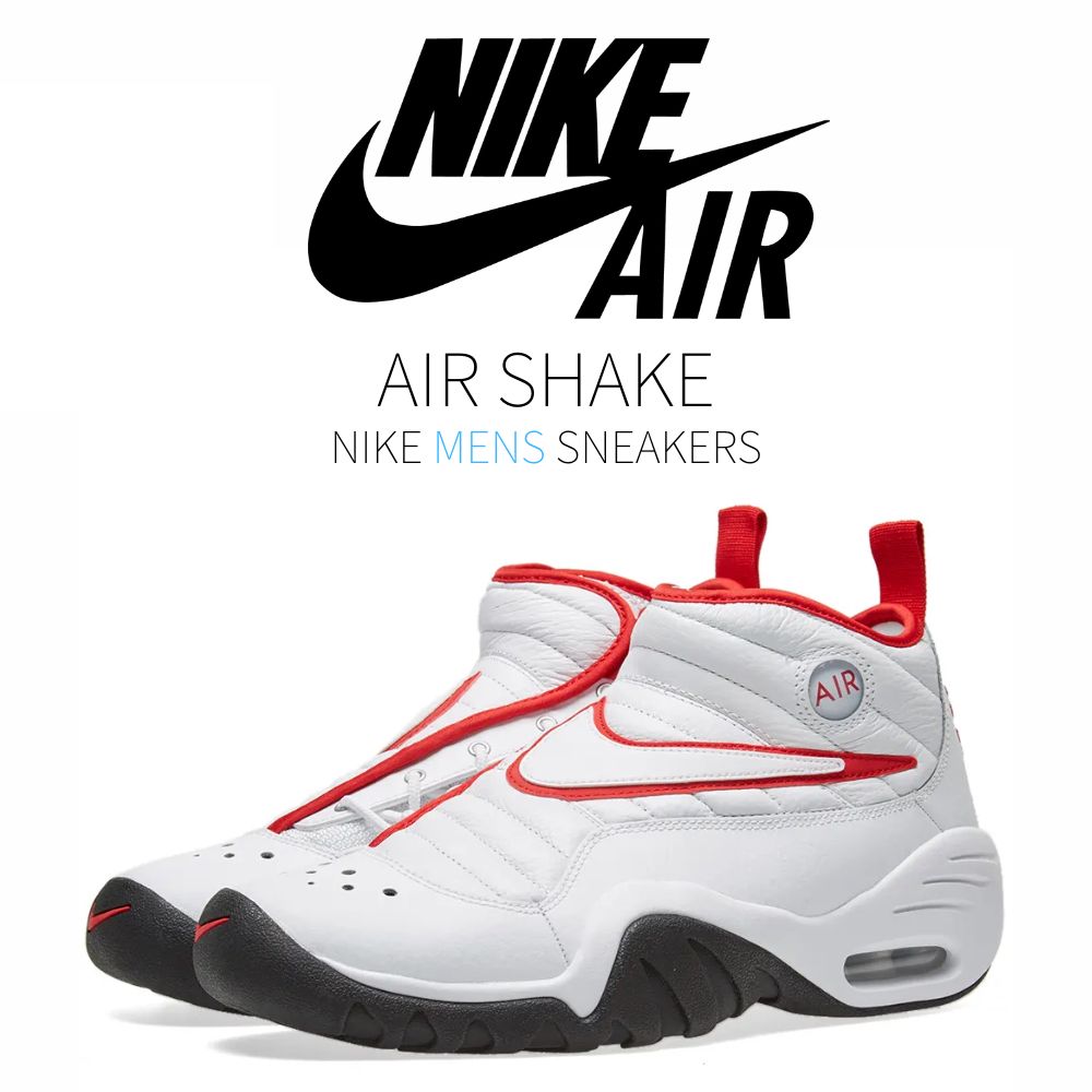 【百貨店大売り出し】1000円引き換え証ふり出し！Nike ナイキ 大気圏揺りうごかす インデストラクト “白いこと/白いこと-黒いこと-赤いこと“ Nike Shake N\u0027Destrukt “White Red“ ナイキ 大気圏揺りうごかす インデストラクト 880869-100 メンズ スニーカー 駈けっくらシューズ