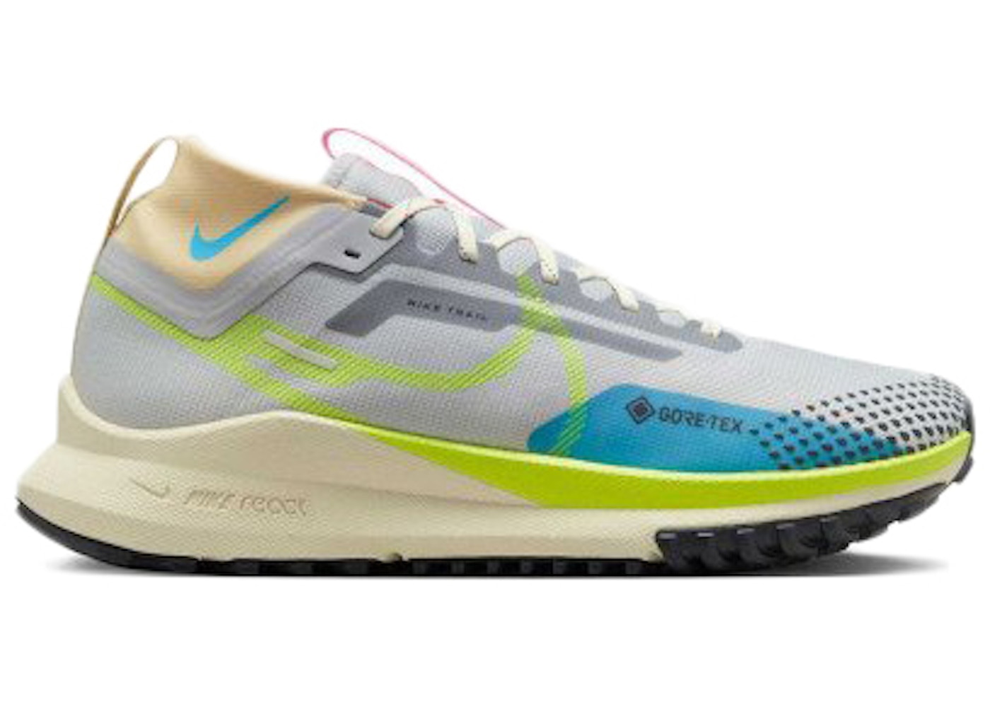 今だけ【1000円クーポン】発行中!!Nike Nike React Pegasus Trail 4 Gore-Tex Wolf Grey Volt ナイキ リアクト ペガサス トレイル 4 ゴアテックス DJ7926-002 メンズ スニーカー ランニングシューズ 19SX-20230413164258-003