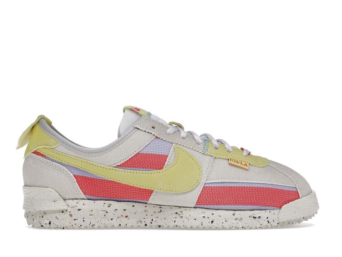 【今だけ500円銀行割引引き換え証あり!!】Nike Nike Cortez Union Lemon Frost ナイキ コルテッツ 単位労働組合 DR1413-100 メンズ スニーカー 駈けっくらシューズ 19SX-20230415232423-036
