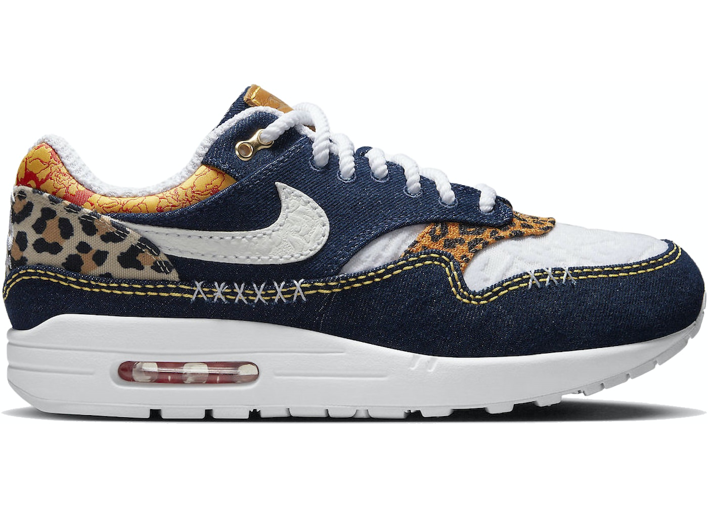 【今だけ500円割引クーポンあり!!】Nike Nike Air Max 1 Premium Denim Leopard ナイキ エアマックス 1 プレミアム FJ4452-432 メンズ スニーカー ランニングシューズ 19SX-20230420145224-011|セレクトショップFrenz