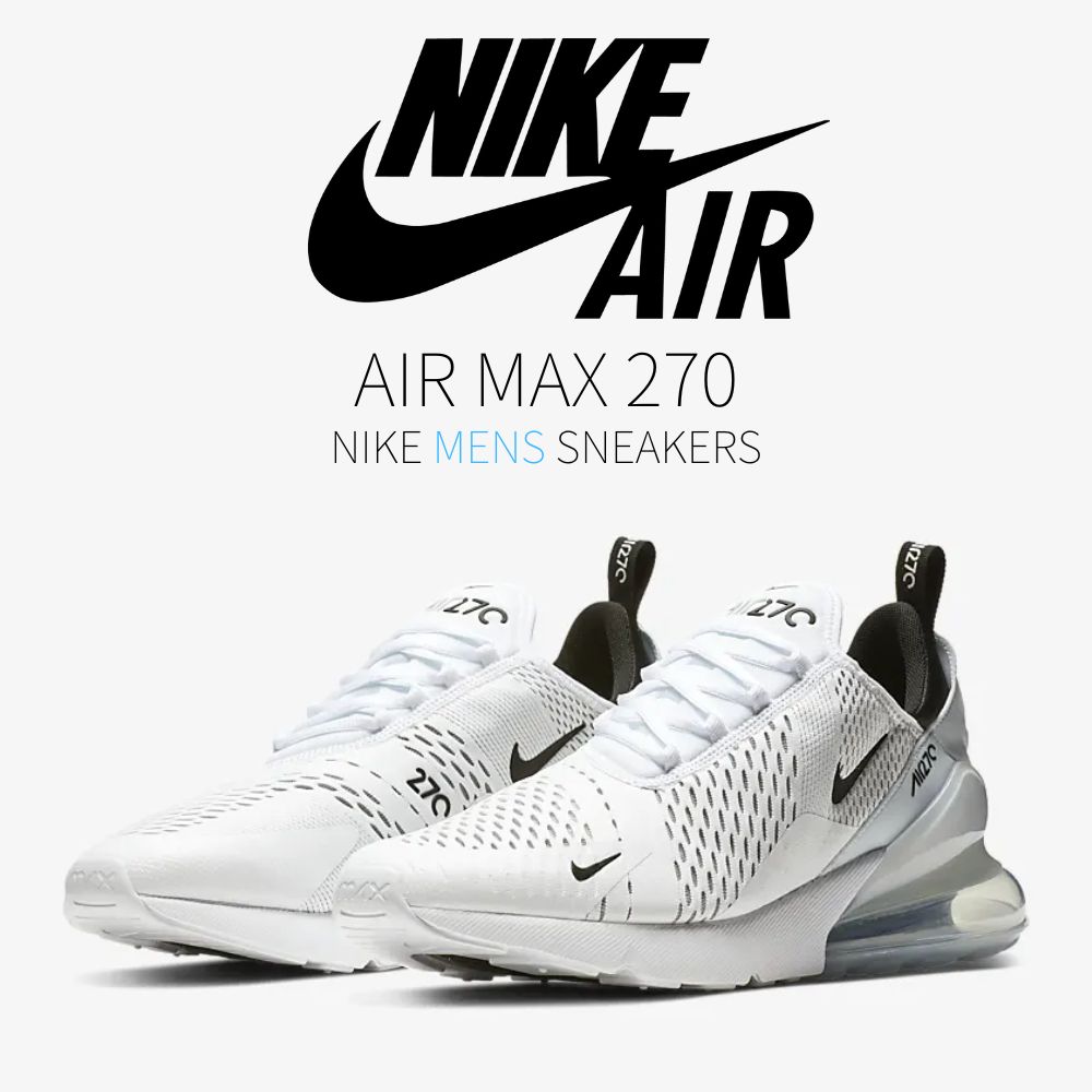 ＼1000円OFFクーポン発行／Nike Nike Air Max 270 White Black ナイキ AH8050-100 メンズ スニーカー ランニングシューズ 19SX-20221013111752-001