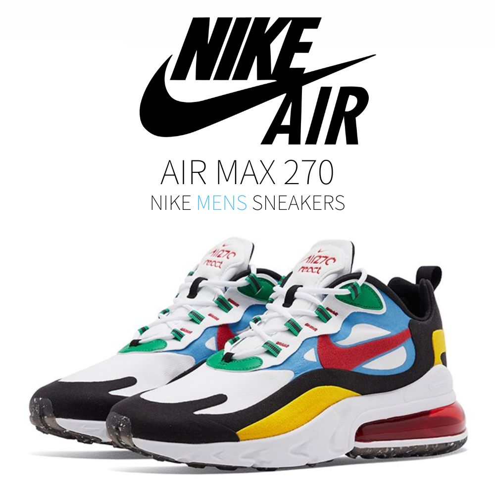 ＼1000円OFFクーポン発行／Nike Nike Air Max 270 React Multi-Color ナイキ DA2610-161 メンズ スニーカー ランニングシューズ 19SX-20221013111752-009｜セレクトショップFrenz