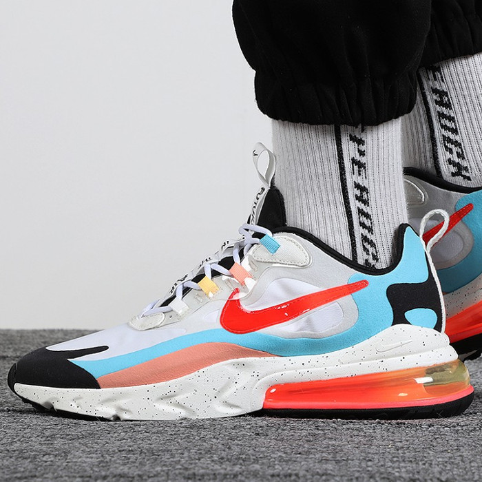 【今だけ500円銀行割引クーポン券あり!!】Nike Nike Air Max 270 React The Future is インチ the Air ナイキ DD8498-161 メンズ スニーカー 駈けっくらシューズ 19SX-20221013111752-018