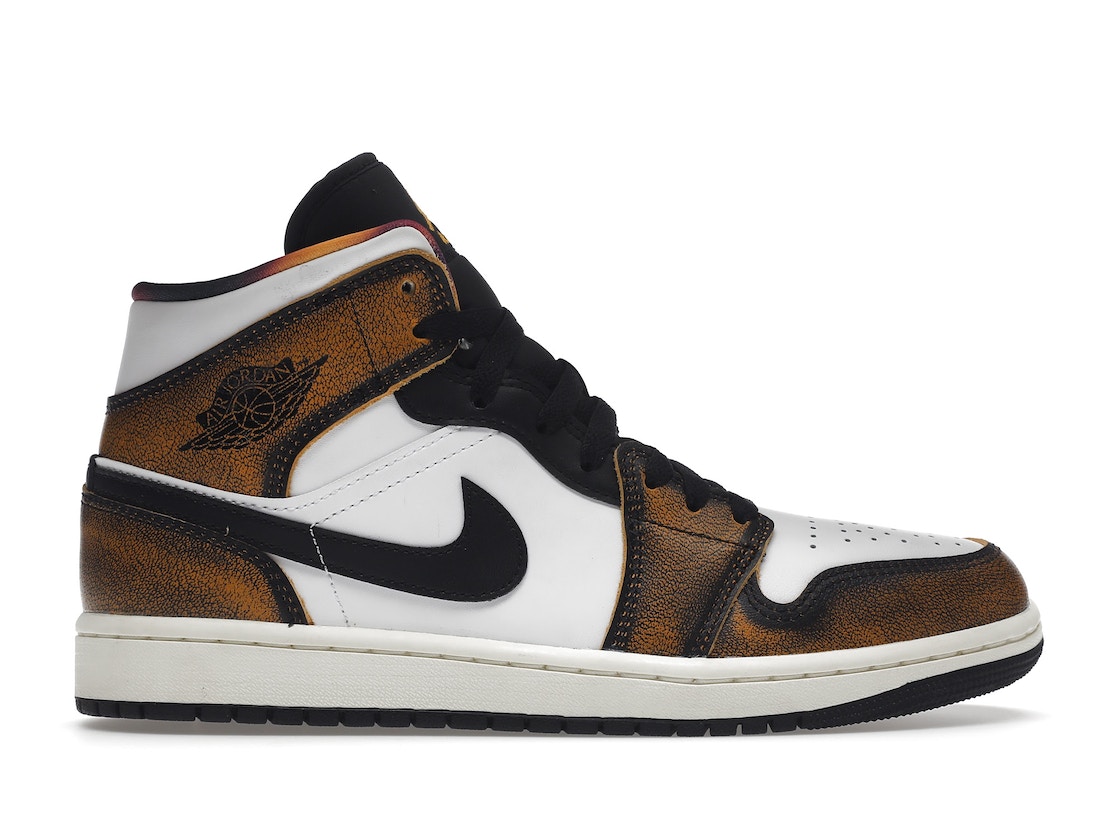 【百貨店大売り出し】1000円クーポン券振り出し！Jordan Jordan 1 Mid SE Orange Wear Away Jordan ナイキ ジョーダン 1 ミッド SE DQ8417-071 メンズ スニーカー 駈けっくらシューズ 19SX-20230404094457-043