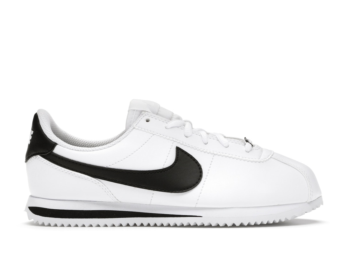 ＼1000円OFFクーポン発行／Nike ナイキ GS コルテッツ べーシック “ホワイト ブラック“ Nike Cortez Basic “White Black (GS)“ ナイキ コルテッツ べーシック GS 904764-102 大人も履ける キッズモデル レディース スニーカー キッズスニーカー ベビーシューズ