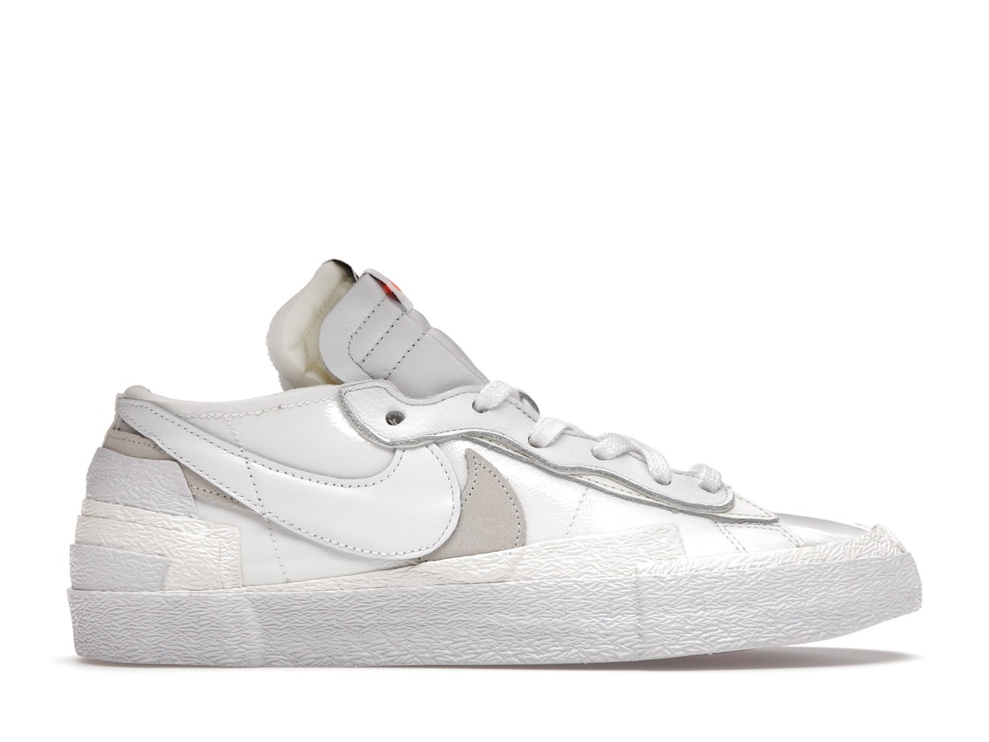 ＼1000円OFFクーポン発行／Nike サカイ × ナイキ ブレーザー ロー ホワイト パテント レザー Nike Blazer Low “sacai White Patent Leather“ ナイキ ブレーザー ロー x サカイ DM6443-100 メンズ スニーカー ランニングシューズ 19SX-20230404153234-001