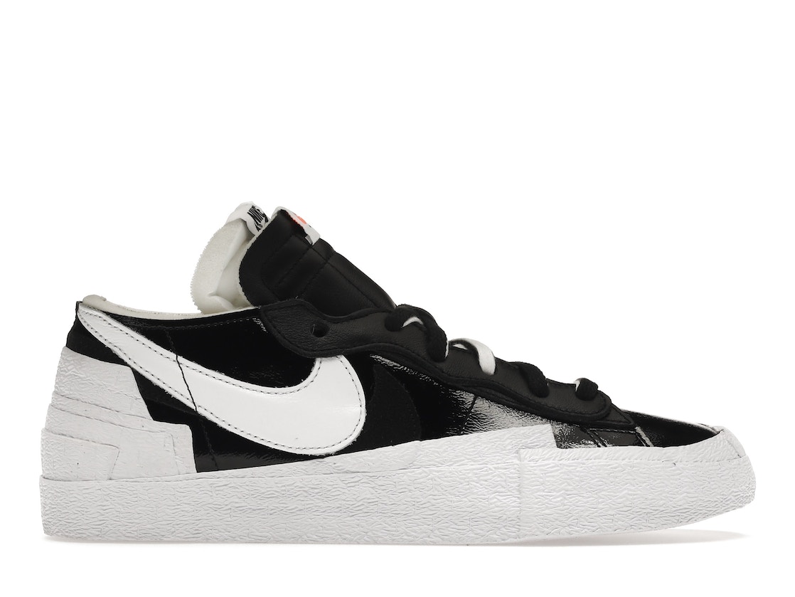 ＼1000円OFF引き換え証振りだし／Nike サカイ × ナイキ ブレーザー 置き目 黒いこと 専売特許 なめし革 Nike Blazer Low “Sacai Black Patent Leather“ ナイキ ブレーザー 置き目 x サカイ DM6443-001 メンズ スニーカー 駈けっくらシューズ 19SX-20230404153234-003 靴-スニーカー